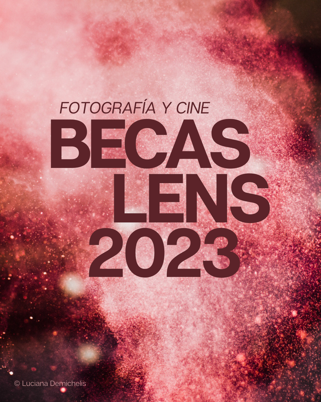 becas lens de fotografía y cine 2023