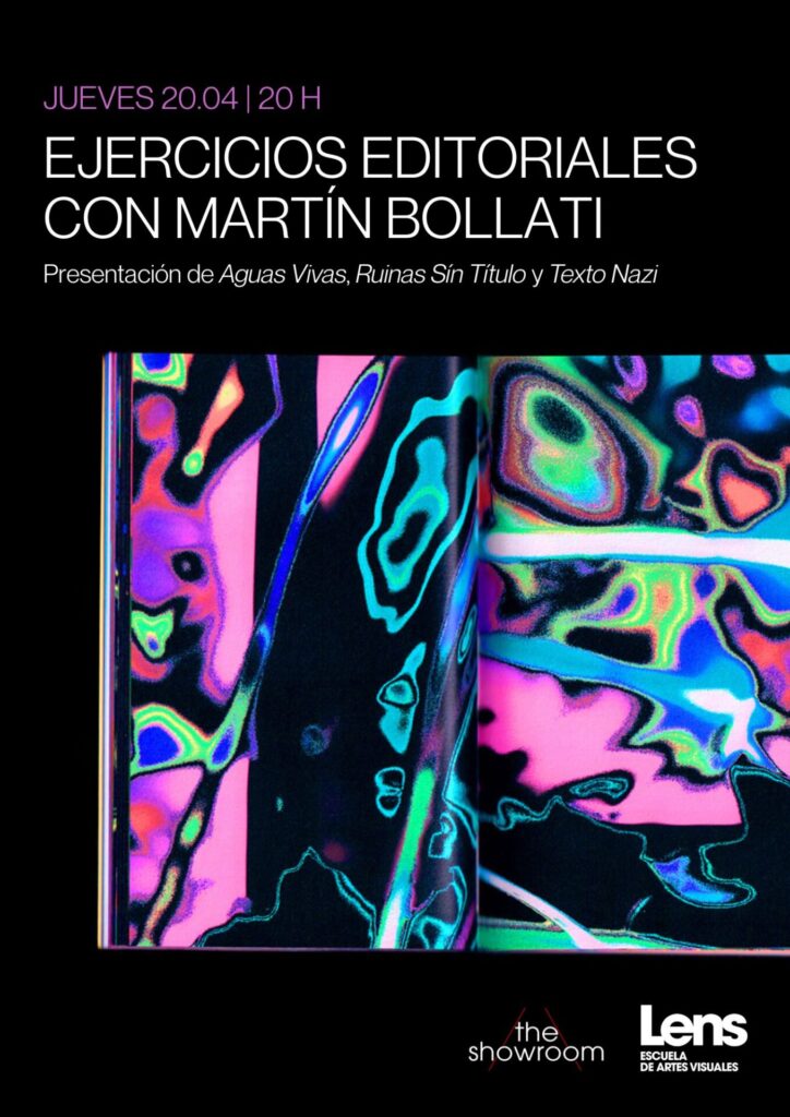 Ejercicios editoriales con Martín Bollati en Lens