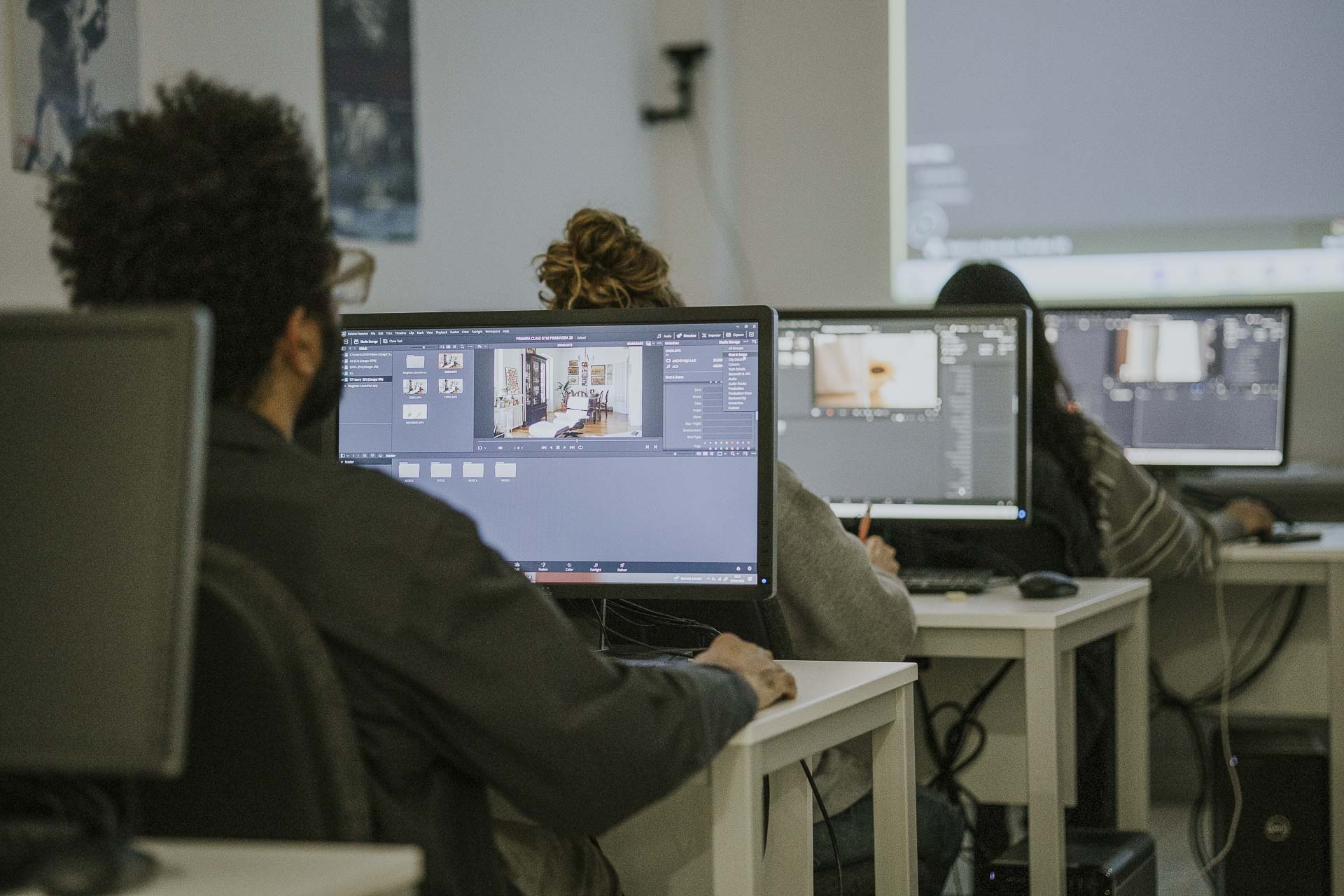 Curso edición y etalonaje con Davinci Resolve en LENS