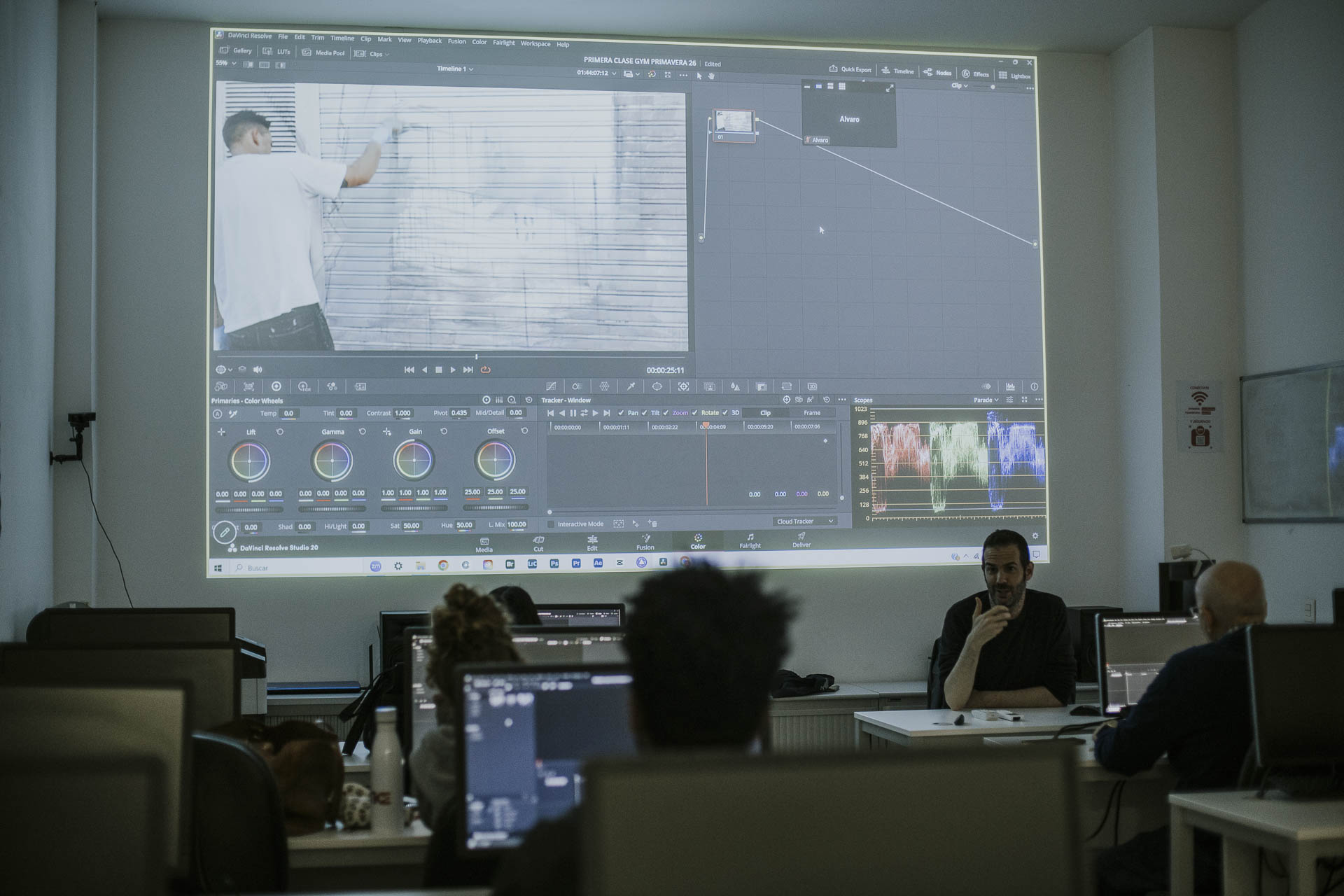 Curso edición y etalonaje con Davinci Resolve en LENS