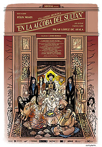 Curso de cine LENS Escuela - En la alcoba del sultán - ©Javier Rebollo - Cartel
