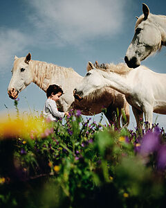 Simón y los caballos - ©Enrique Escandell