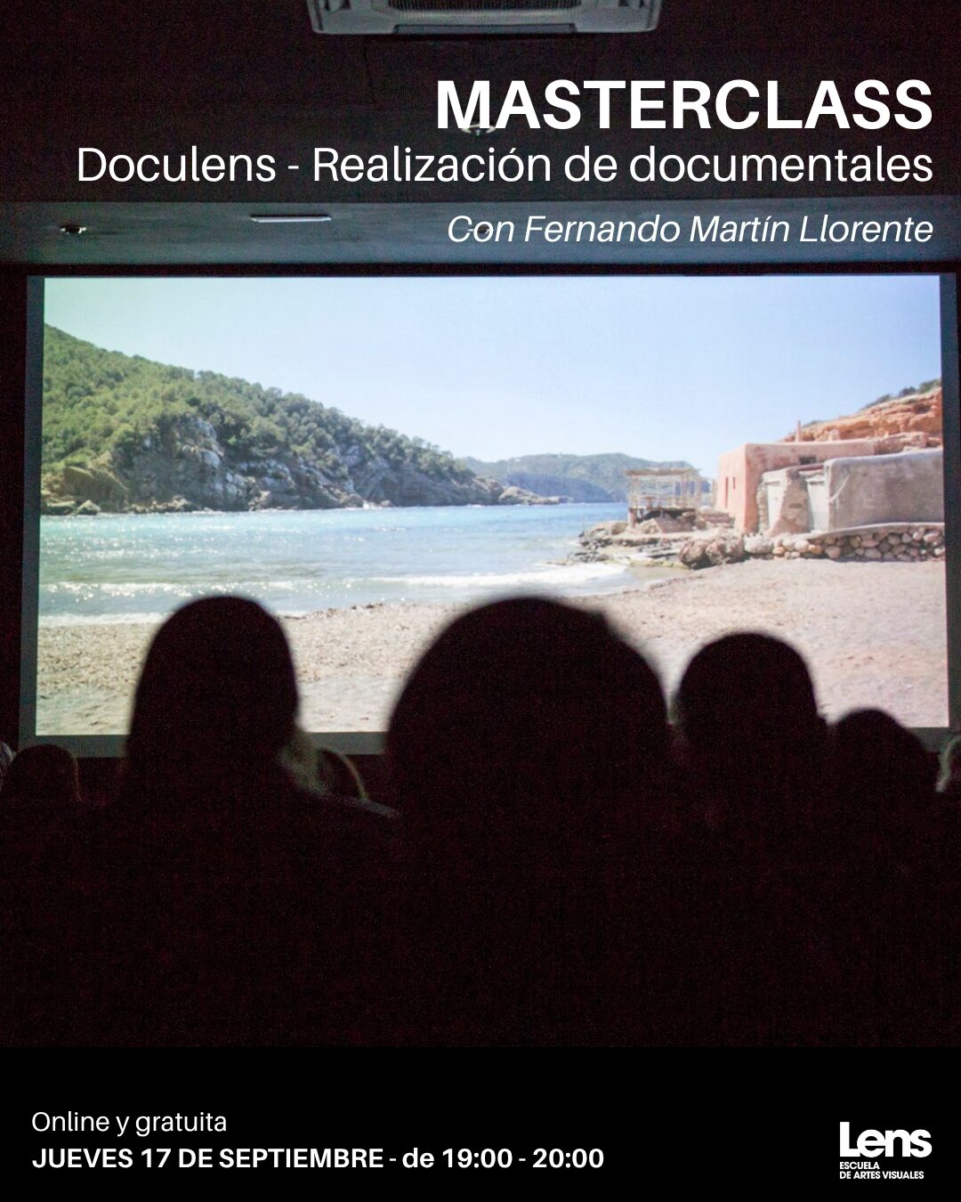 MASTERCLASS GRATUITA DE CINE DOCUMENTAL MASTERCLASS GRATUITA DE CINE DOCUMENTAL