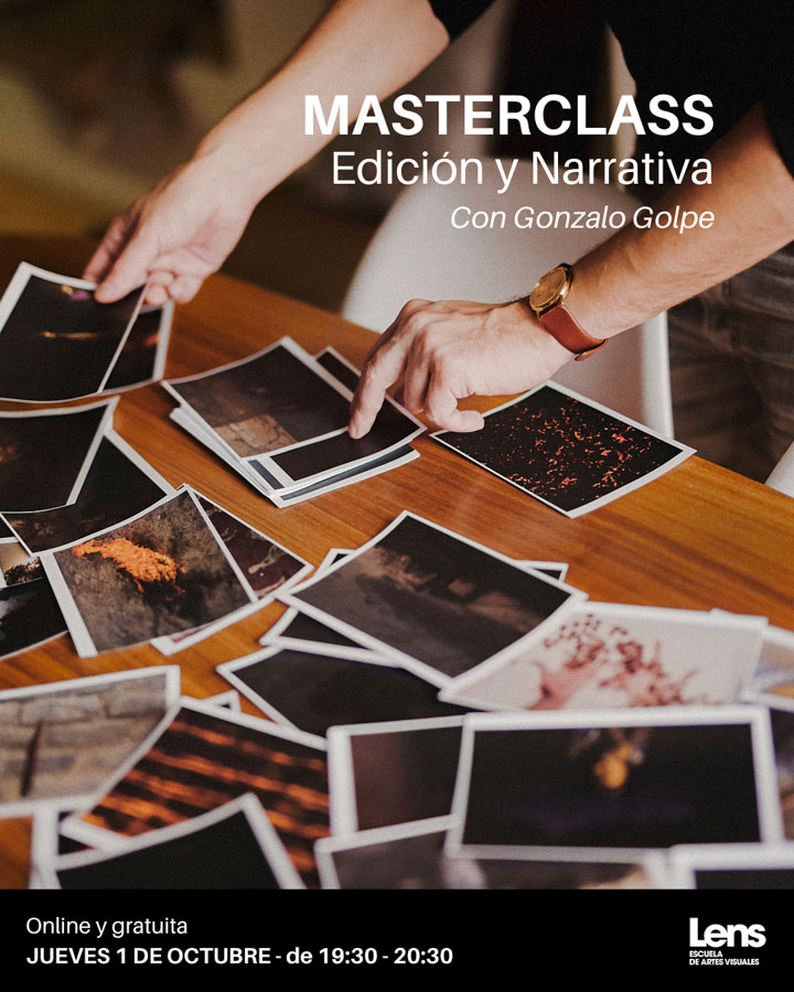 MASTERCLASS ONLINE GRATUITA DE EDICIÓN FOTOGRÁFICA Y NARRATIVA VISUAL